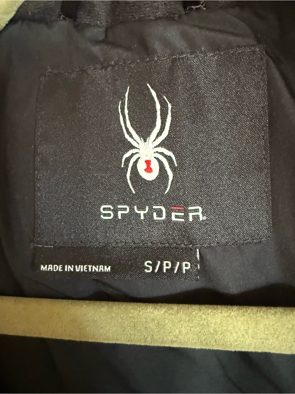 Spyder Women's Warm Black Hooded Quilted Puffer Jacket Coat Size Small - Picture 9 of 9